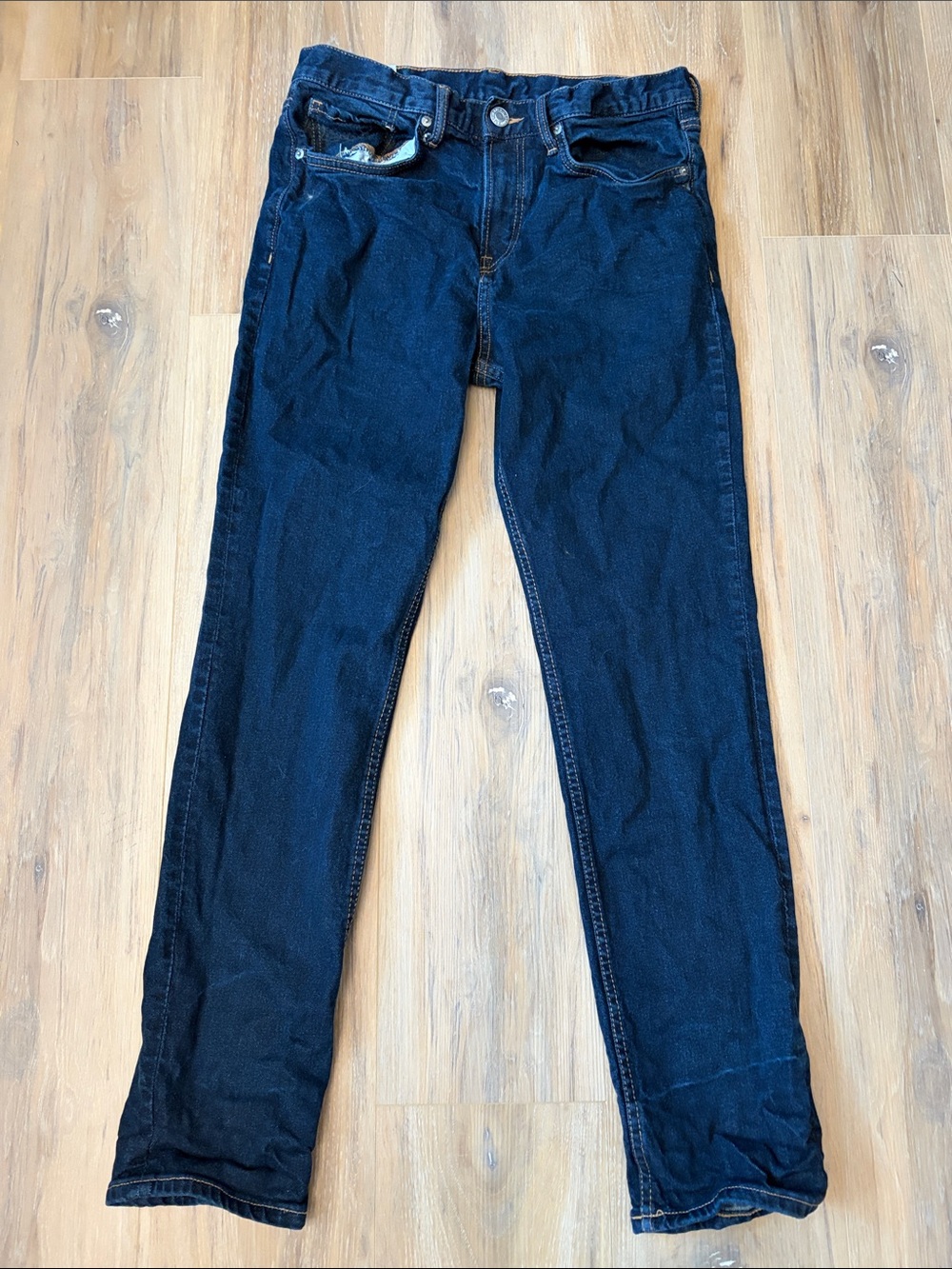 H&M Men's Slim Jeans in Dark Navy